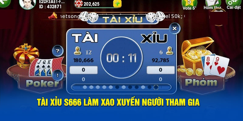 Cách chơi tài xỉu s666